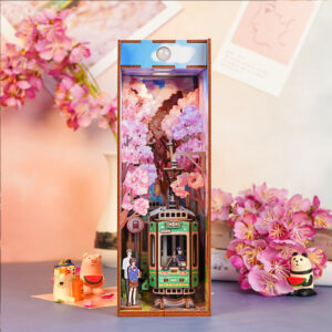 Il Viaggio di Sakura - 3D Puzzle Wood - Book Nook - immagine 9