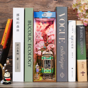 Il Viaggio di Sakura - 3D Puzzle Wood - Book Nook - immagine 2