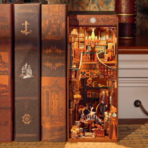 Violin Detective Agency - 3D Puzzle Wood - Book Nook Deluxe - immagine 11