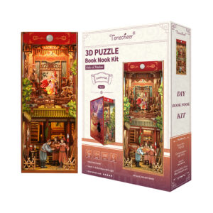 Ode of Mulan - 3D Puzzle Wood - Book Nook Deluxe - immagine 3