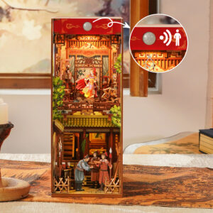 Ode of Mulan - 3D Puzzle Wood - Book Nook Deluxe - immagine 8