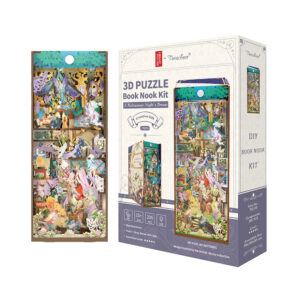 Midsummer Night's Dream - Shakespeare - 3D Puzzle Wood - Book Nook Deluxe - immagine 3