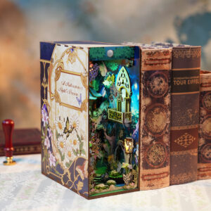 Midsummer Night's Dream - Shakespeare - 3D Puzzle Wood - Book Nook Deluxe - immagine 10